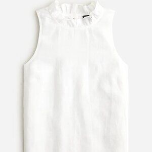 J.Crew - Ruffle-neck Top; Size S (NWT)